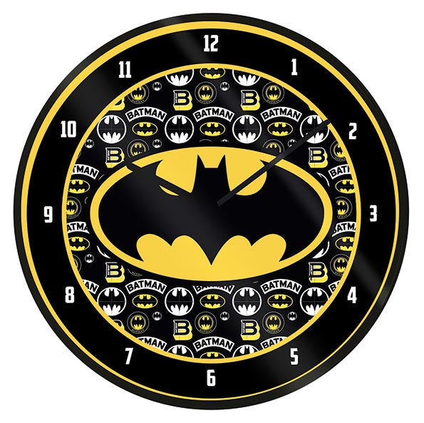 Batman-Logo-Uhr