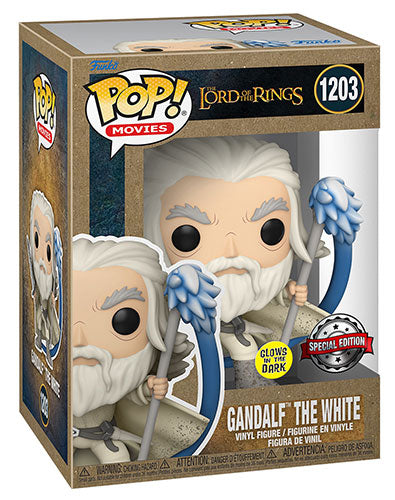 FUNKO POP Il Signore degli Anelli Gandalf White GLOW 1203
