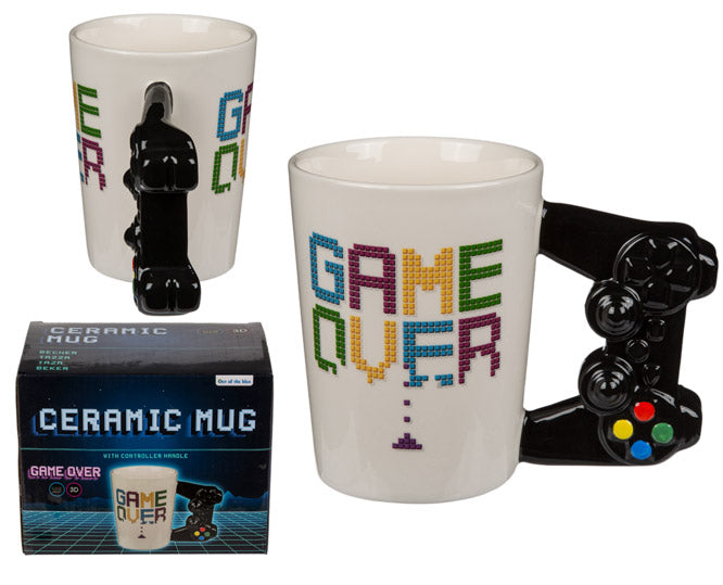 Game Over-Tasse mit Controller-Griff