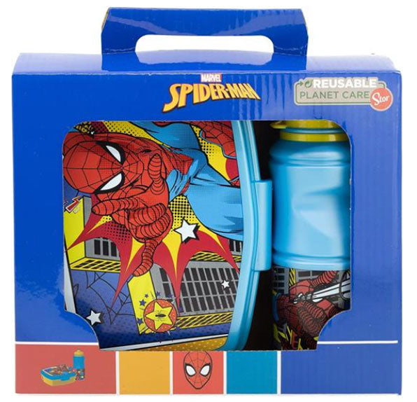 Gift Set 2 in 1 Portamerenda + Borraccia Spider-Man