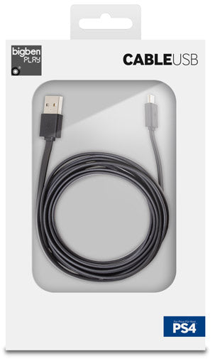 BB PS4 Ladekabel USB-A auf Micro USB 3m