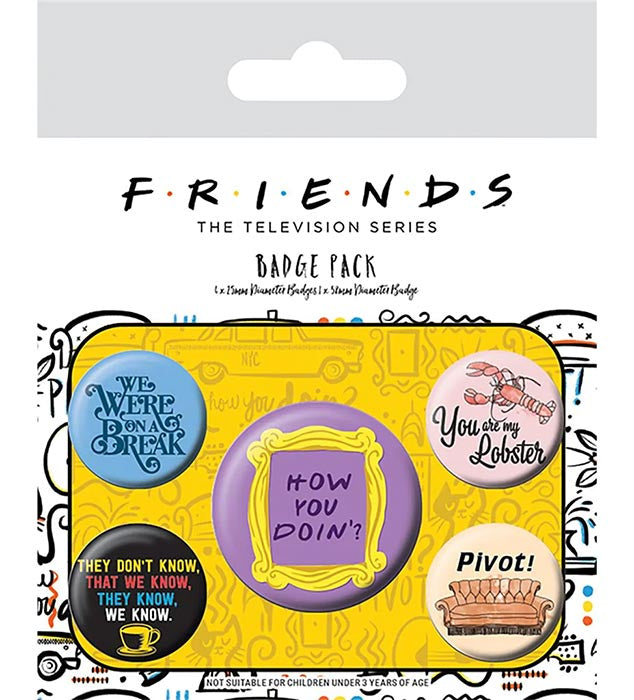 Friends Quotes Pins