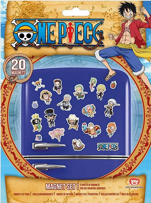 One Piece Chibi Set Magnet