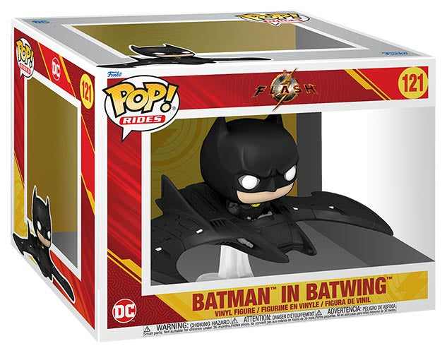 FUNKO POPS Rides The Flash Batman in Batwing 121