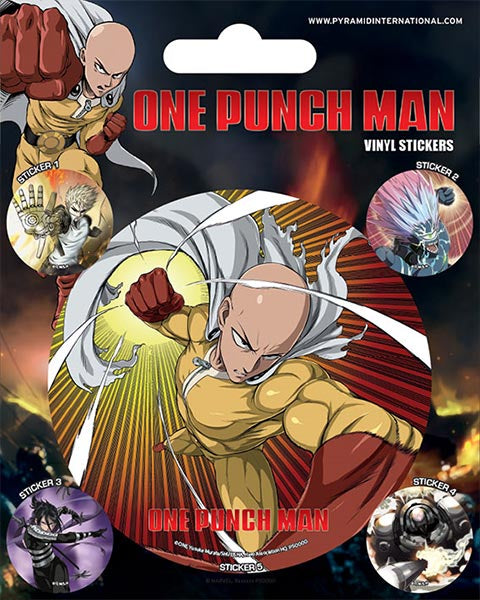 One-Punch Man Atomic Fist Aufkleber