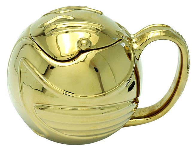 Tazza 3D Harry Potter Boccino D'oro con Coperchio