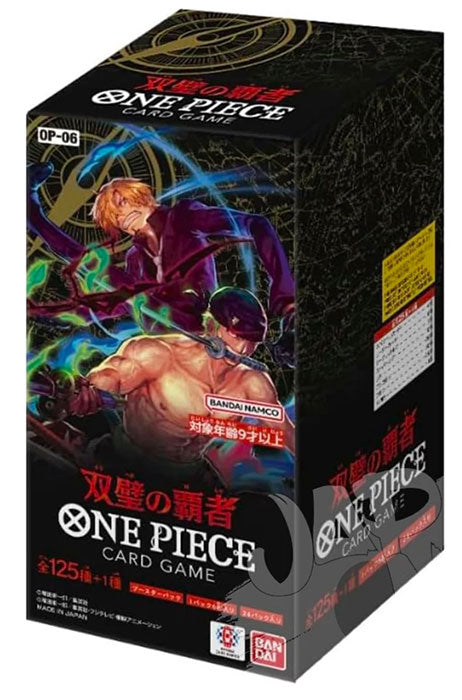 One Piece JPN Twin Champions OP-06 Box 24 Umschläge