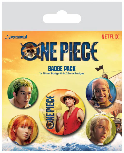 One Piece Live Action Crew-Anstecker