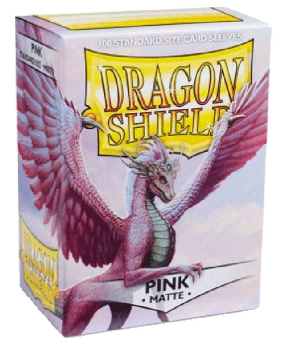 DRAGON SHIELD Bustine Standard Matte Pink 100pz