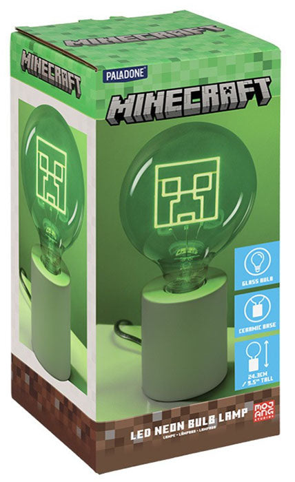 Paladone Neonröhre Minecraft Creeper Lampe