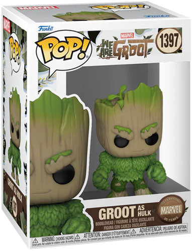 FUNKO POP Marvel 85th We Are Groot as Hulk 1397
