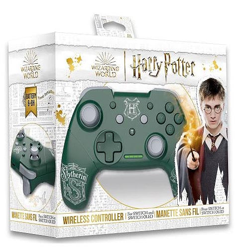 FREAKS SWITCH Kabelloser Controller Harry Potter Slytherin