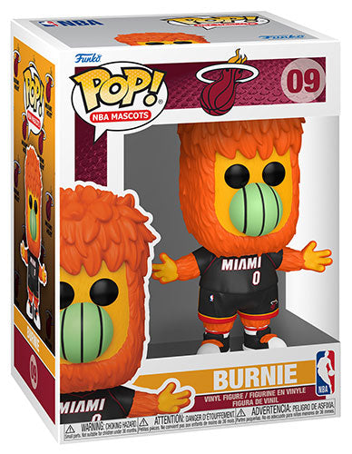 FUNKO POP NBA Mascots Miami Heat Burnie 09