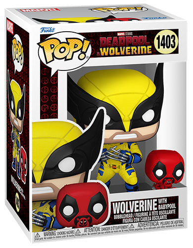 FUNKO POP Deadpool & Wolverine w/Babypool 1403
