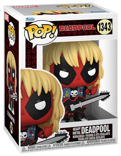 FUNKO POP Deadpool Metal Band Deadpool Bobble 1343