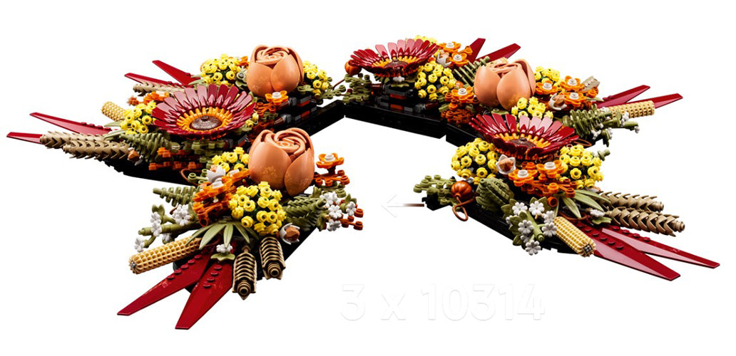 10314 Flowers Centrotavola di Fiori Secchi