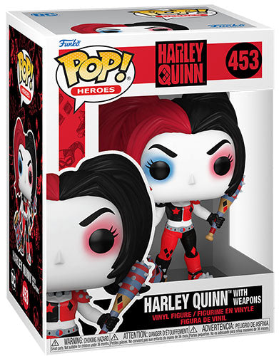 FUNKO POP Harley Quinn w/Weapons 453