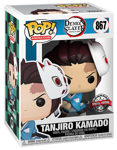 FUNKO POPS Demon Slayer Tanjiro w/Mask 867