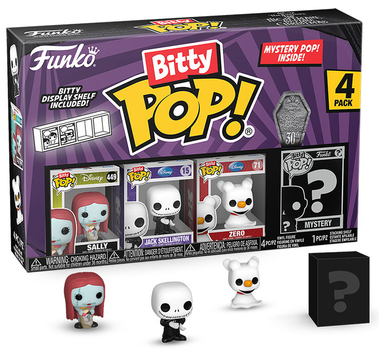 FUNKO BITTY POP 4 Pack Nightmare BC Sally