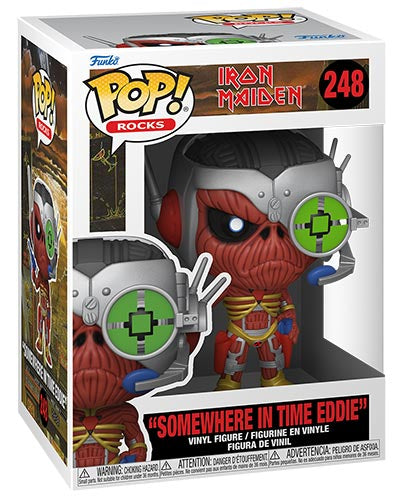 FUNKO POP Iron Maiden Somewhere in Time Eddie w/Chase 248