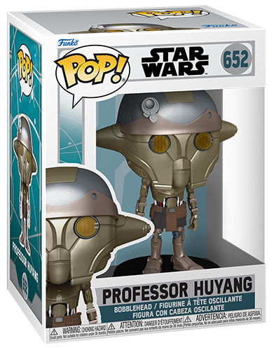 FUNKO POP Star Wars Ahsoka Professor Huyang Bobble 652