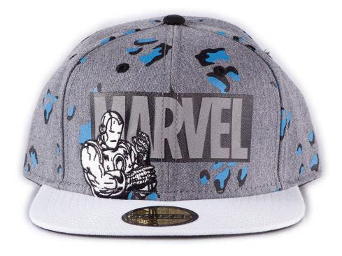 Cap Marvel Grigio