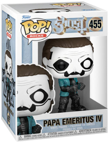 FUNKO POP Rocks Ghost Papa Emeritus IV Glitter 455