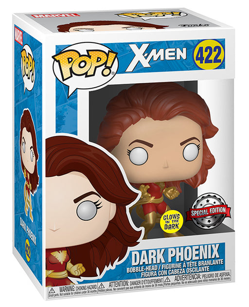 FUNKO POPS Marvel Dark Phoenix GLOW-0