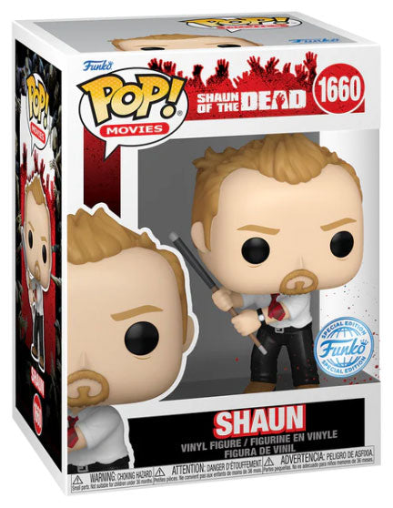 FUNKO POP L'Alba dei Morti Dementi Shaun w/Chase 1660