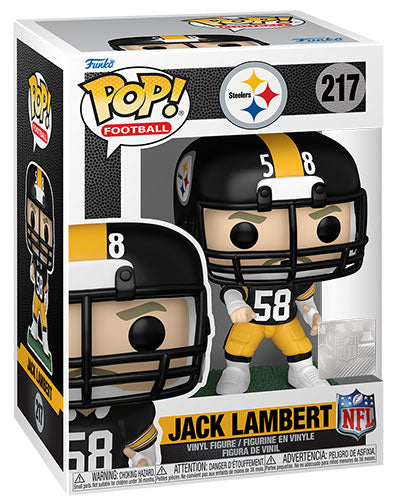 FUNKO POP NFL Legends Pittsburgh Steelers Jack Lambert 217