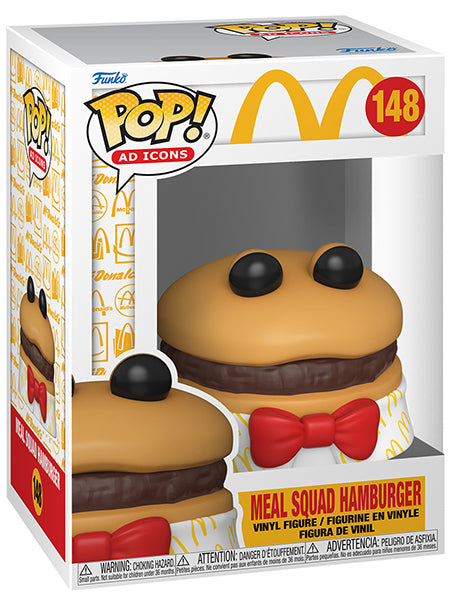 FUNKO POP Icons McDonald's Meal Squad Hamburger 148