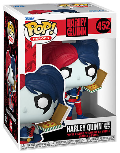 FUNKO POP Harley Quinn w/Pizza 452