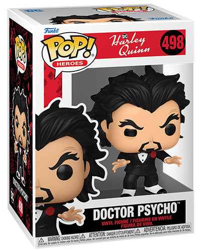 FUNKO POP Harley Quinn Animated Series Doctor Psycho 498