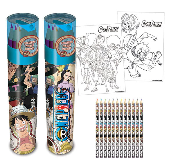Set Matite da colorare One Piece