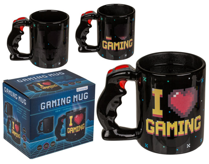 Tasse mit Farbwechsel „I Love Gaming“