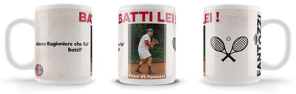 INFINITE Tazza Ugo Fantozzi Tennis Batti Lei