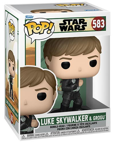 FUNKO POP Star Wars Book of Boba Fett Luke & Grogu 583-0