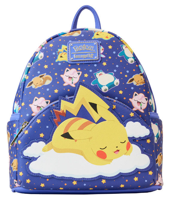 FUNKO Loungefly Mini Backpack Pokemon Pikachu & Friends Sleep
