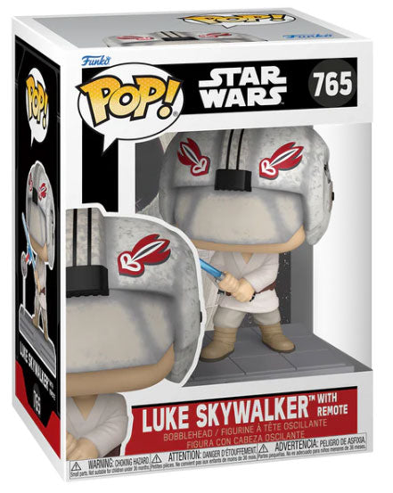 FUNKO POP Star Wars Luke Skywalker w/Remote 765