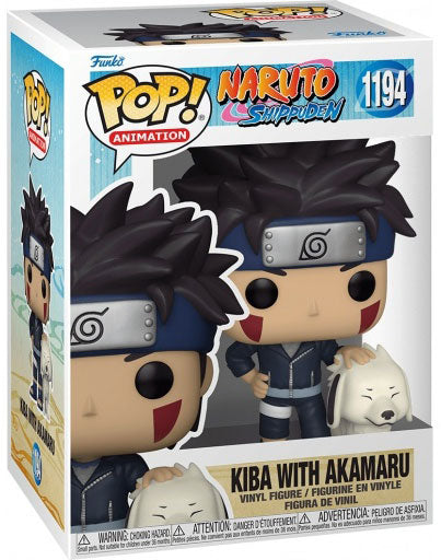 FUNKO POP Naruto Kiba w/Akamaru 1194