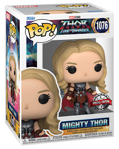 FUNKO POPS Thor Love and Thunder Mighty Thor 1076
