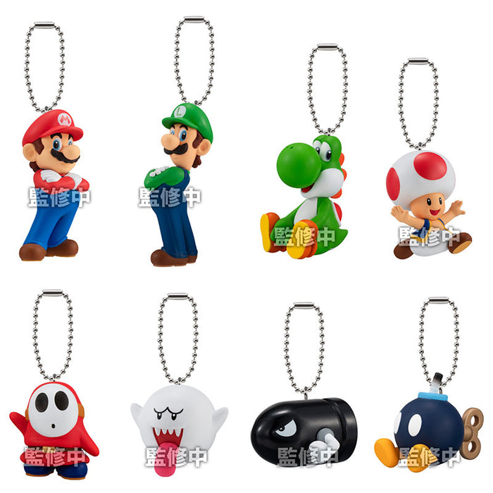 Super Mario Bros. Maskottchen-Anhänger, 1er-Sortiment