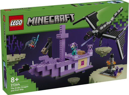 21264 Minecraft L'Enderdrago e la Nave dell'End-0