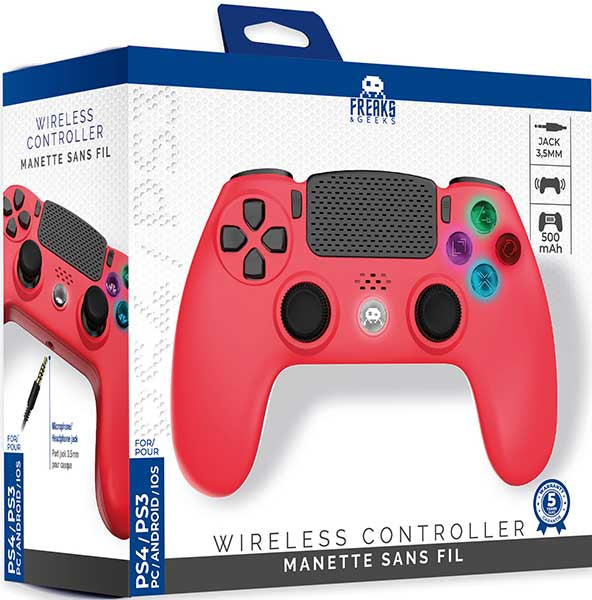 FREAKS PS4 Wireless Controller Rot V2