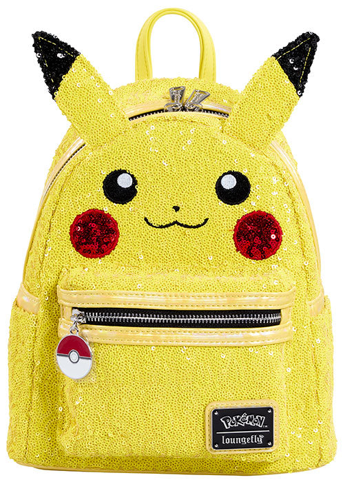FUNKO Loungefly Mini Backpack Pokemon Pikachu Sequin