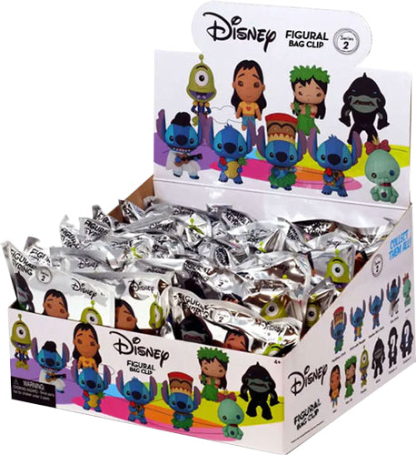 Disney Stitch Serie 2 Clip-Schlüsselanhänger-Display, 24 Stück
