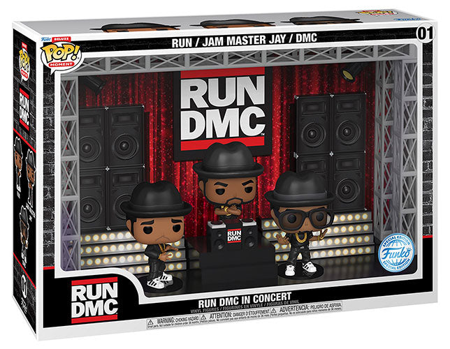FUNKO MOMENTS Deluxe RUN DMC in Concert 01