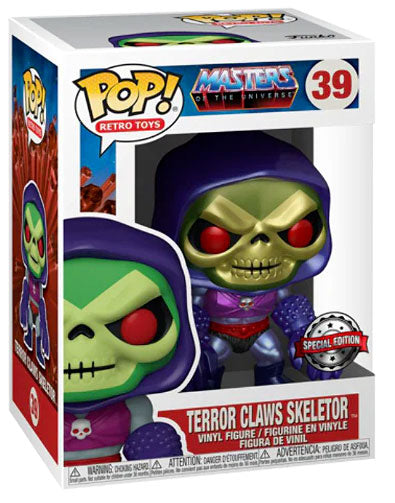 FUNKO POP Masters Of The Universe Claws Skeletor Metallic 39