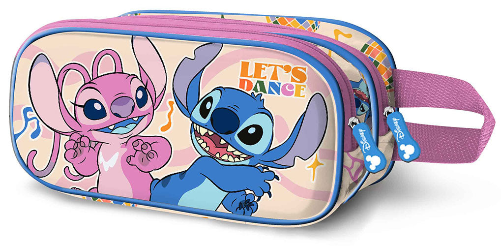 Disney Stitch und Angel Doppel-Federmäppchen