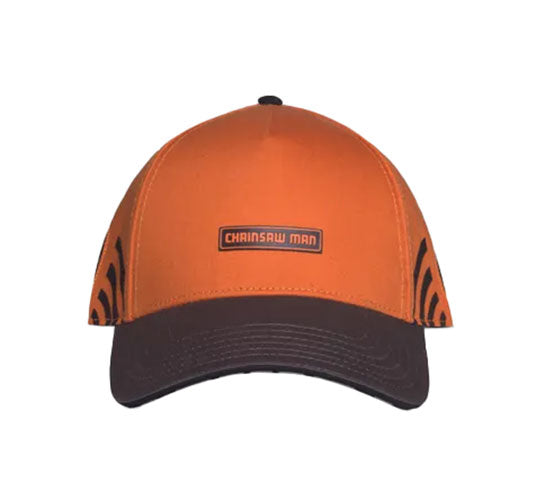 Cap Chainsaw Man Black & Orange